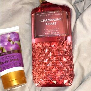 bundle new wash, new scrub, new soap, floral scents